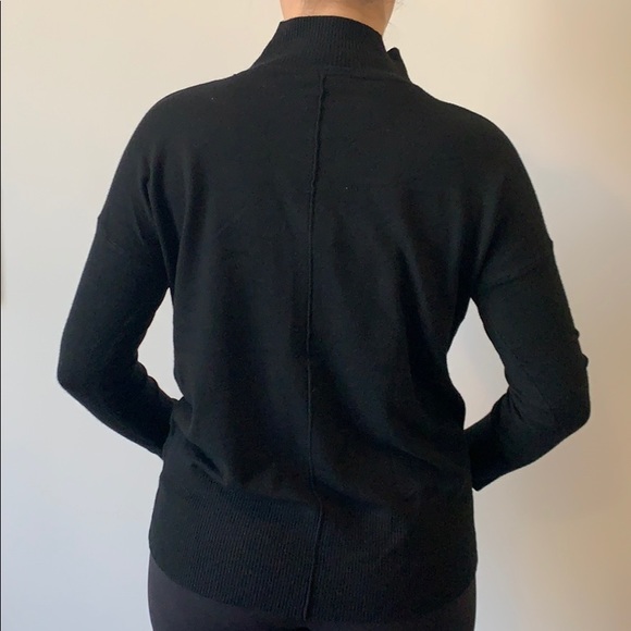 Vita Milano Black Turtleneck Sweater - Picture 2 of 2